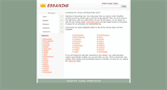 Desktop Screenshot of essayking.com