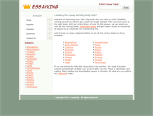 Tablet Screenshot of essayking.com